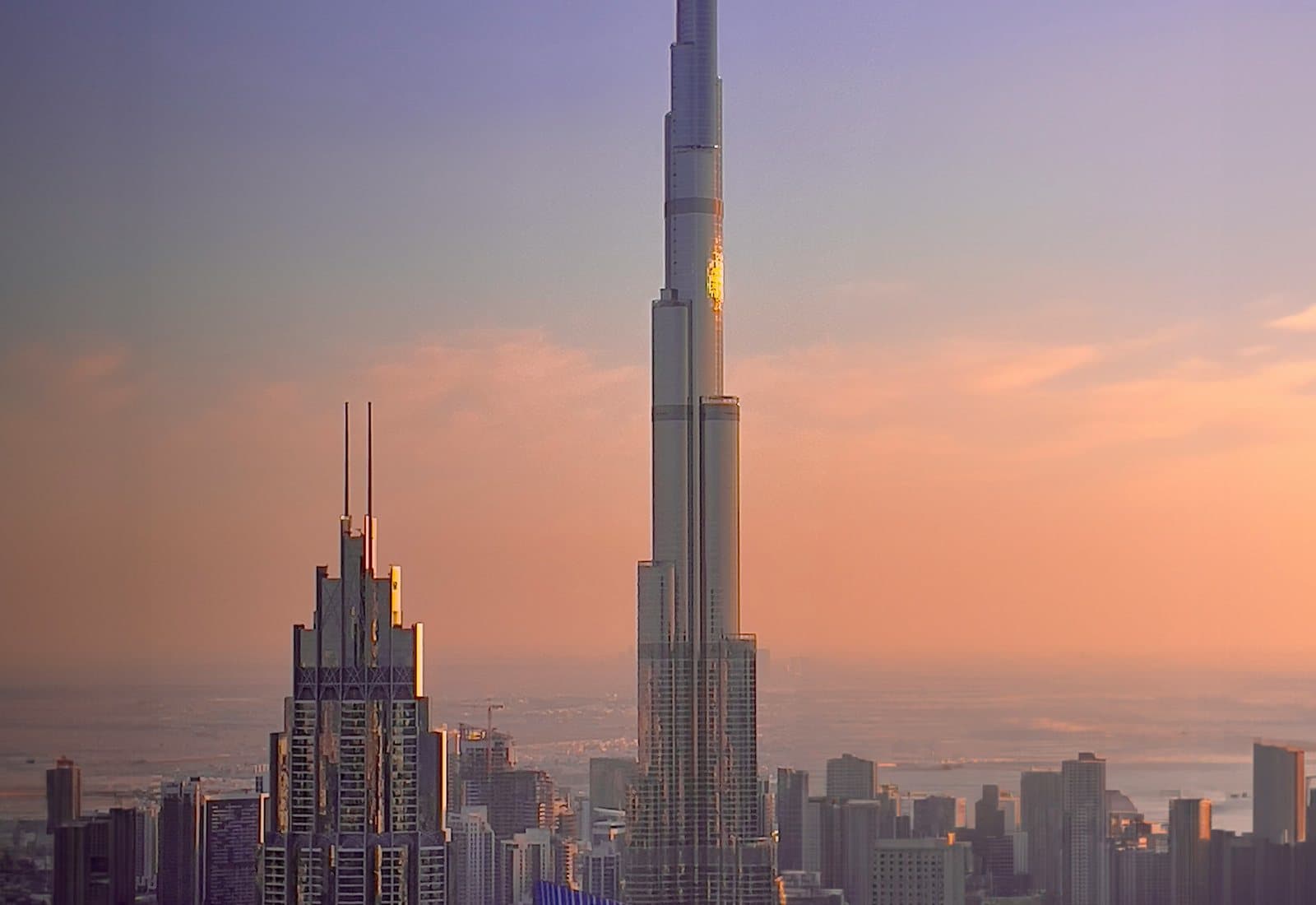 Burj Khalifa וקו הרקיע של Downtown Dubai